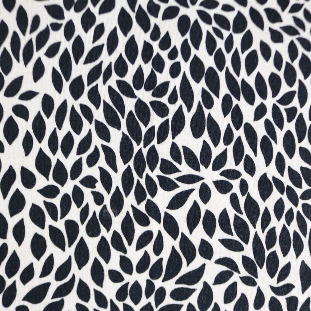 KAREN KANE Leaf Print Mixed Media Tunic Large - Picture 7 of 10